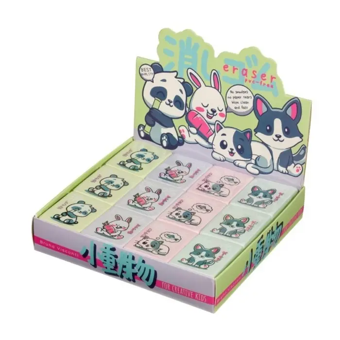 Ластик HappyGraphix KAWAII ANIMALS, МИКС Ластик HappyGraphix KAWAII ANIMALS, МИКС