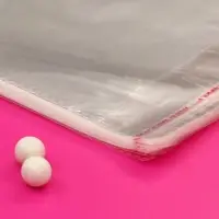 Пакет БОПП с клеевым клапаном, прозрачный 35&times;48/4 см, еврослот, 30 мкм