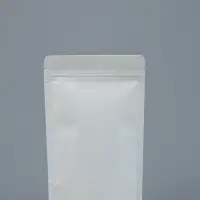 Пакет Zip-lock Крафт, белый, с прямоугольным окном, 12&times;20 см