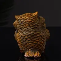 Фигура "Сова кормит совёнка" 8х7.5х8.7 см