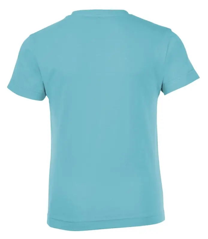 Футболка детская Regent Fit Kids бирюзовая, на рост 96-104 см (4 года)