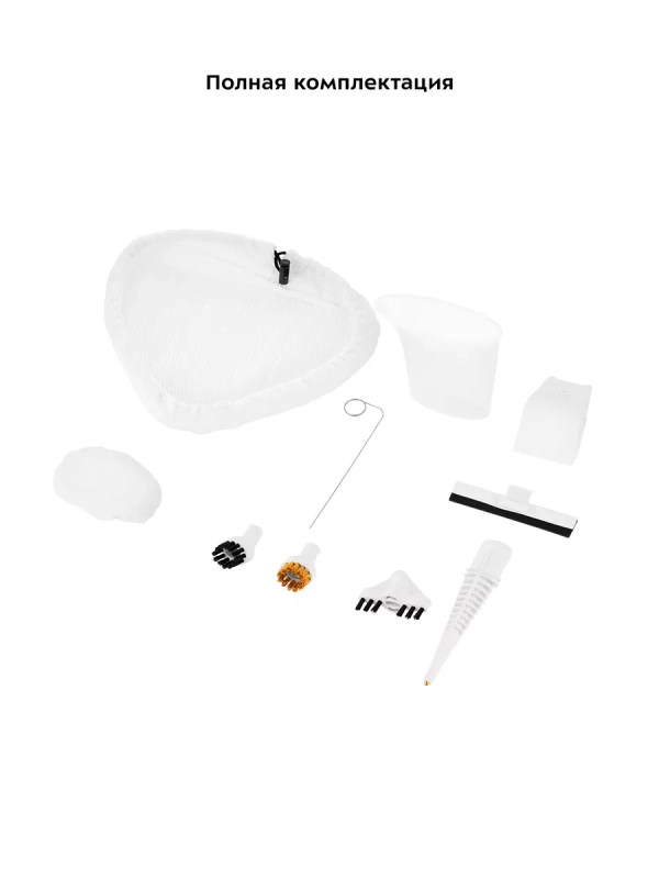 Паровая швабра с насадками КТ-1073 (2 в 1) - 1300 Вт