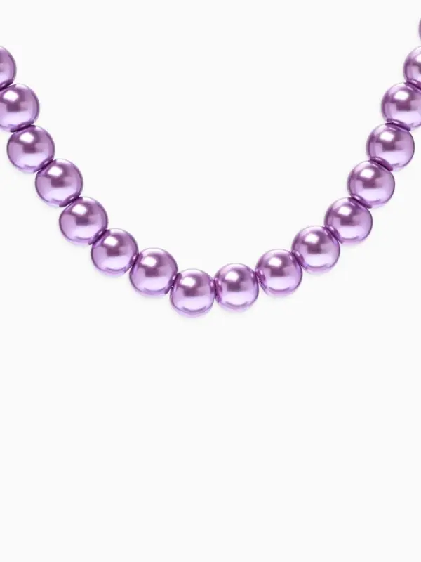 Бусы &laquo;Классика&raquo;, настроение, сиреневые, 40 см