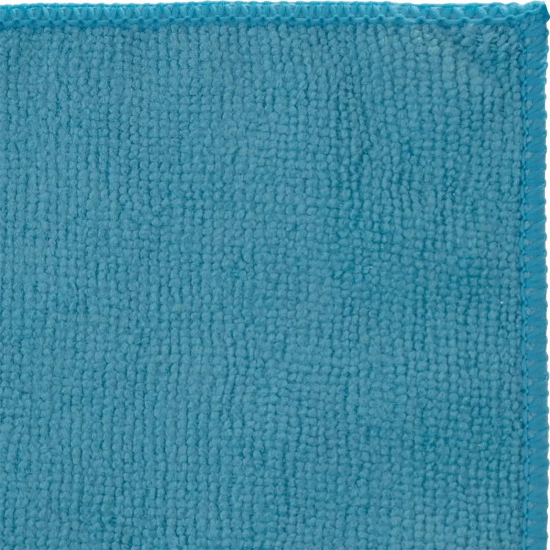 Тряпка для пола из микрофибры универсальная 220г/м2 50х80см синяя