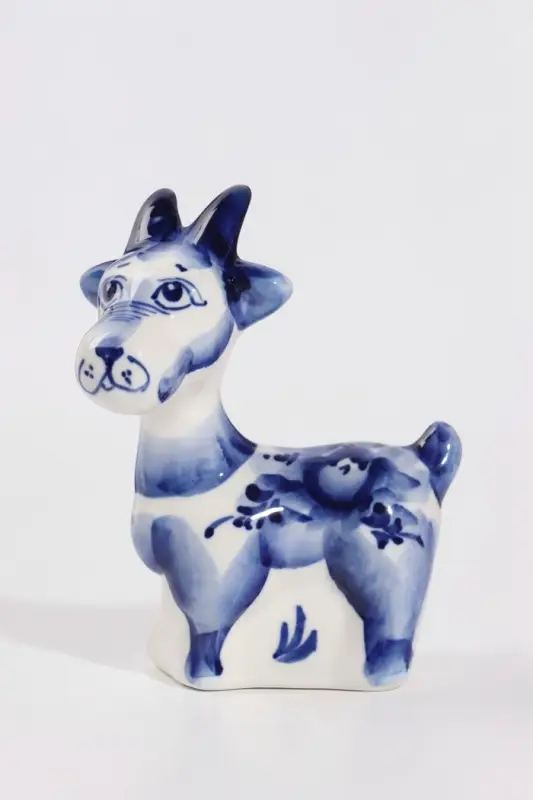 Фигурка фарфоровая &laquo;Коза Ляля&raquo;, 9&times;7&times;5 см