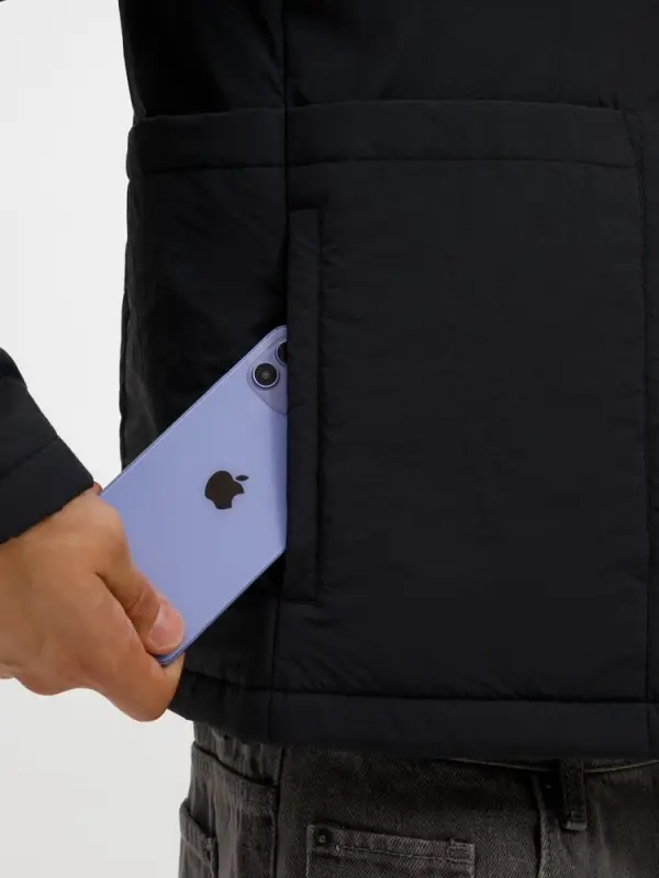 Куртка унисекс Veter, черная, размер XS/S