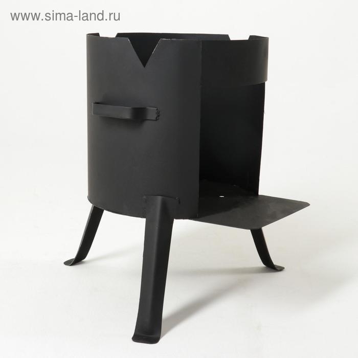 Набор для плова: казан 10л, печь под казан, шумовка 47см, приправа в подарок Набор для плова: казан 10л, печь под казан, шумовка 47см, приправа в подарок