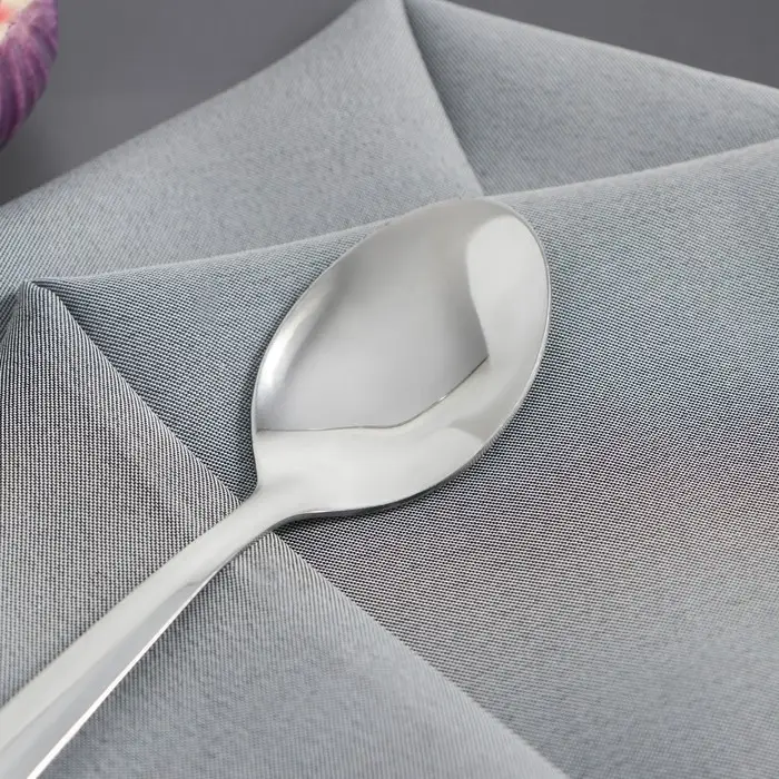 Ложка чайная Доляна «Майя», длина 13.4 см, толщина 1.2 мм, серебристая Ложка чайная Доляна «Майя», длина 13.4 см, толщина 1.2 мм, серебристая