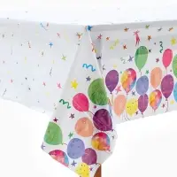 Скатерть одноразовая, Воздушные шары, 120*180 см, 1 шт.