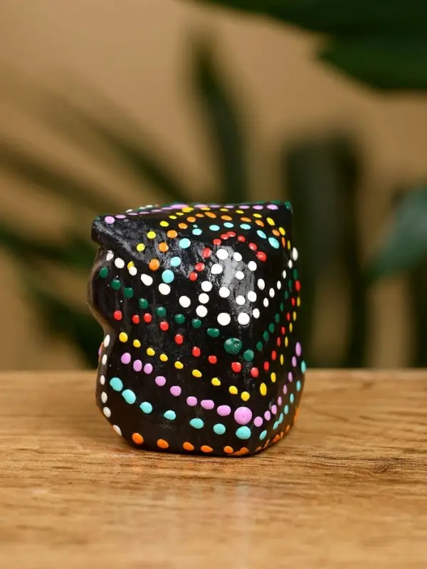 Набор сувенирный "Совушки" дерево Албезия (5 штук), 3 см