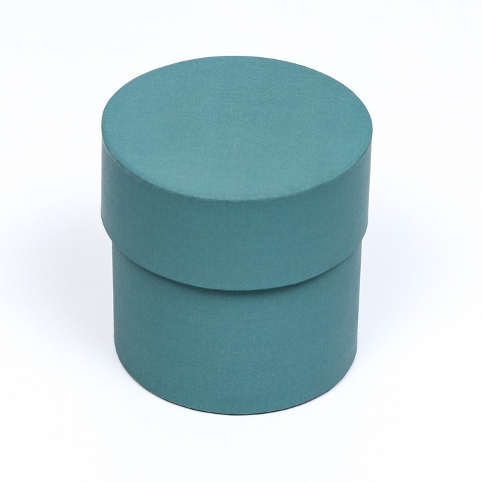 Шляпная коробка, изумрудная, 10 х 10 см Шляпная коробка, изумрудная, 10 х 10 см