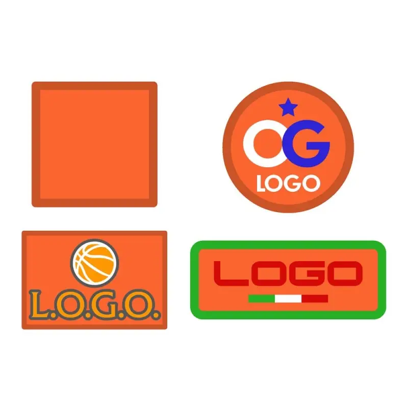 Шеврон из габардина Gabo S, оранжевый Шеврон из габардина Gabo S, оранжевый