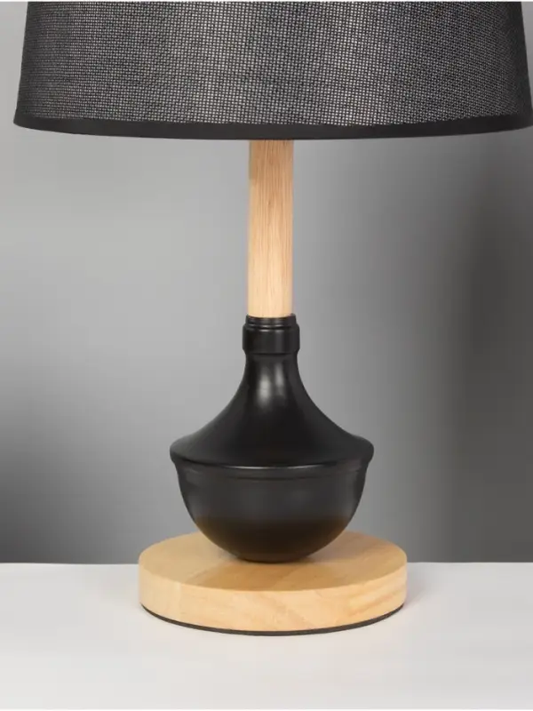 Лампа настольная RISALUX ЭКО &laquo;Тамара&raquo; 1&times;40 Вт Е27 коричневый/черный 26&times;26&times;44 см