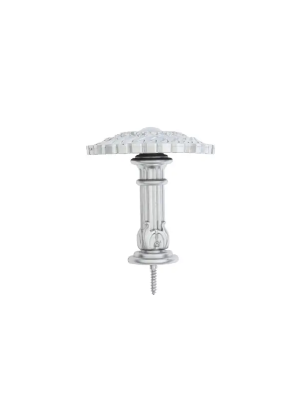 Держатель для штор CAPPIO KS030, d=95 мм, цвет серебро, 2 шт.