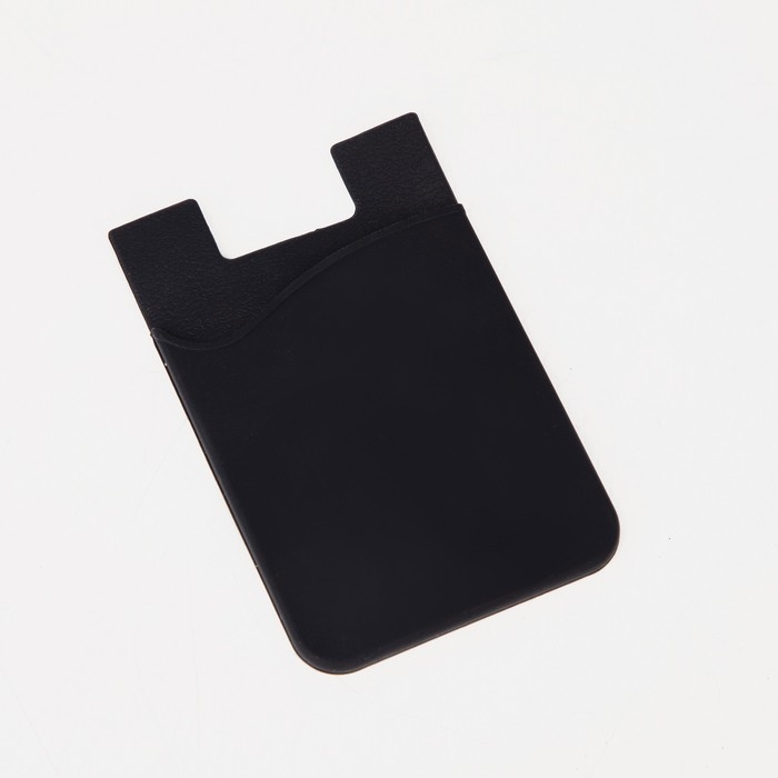 Картхолдер на телефон, цвет чёрный Картхолдер на телефон, цвет чёрный
