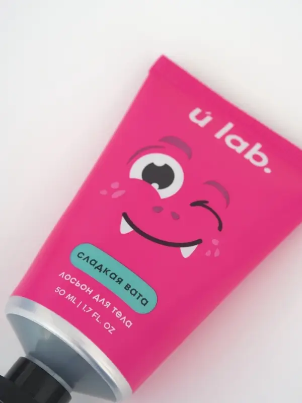 Лосьон для тела детский «Монстрики», аромат сладкая вата, ULAB Лосьон для тела детский «Монстрики», аромат сладкая вата, ULAB