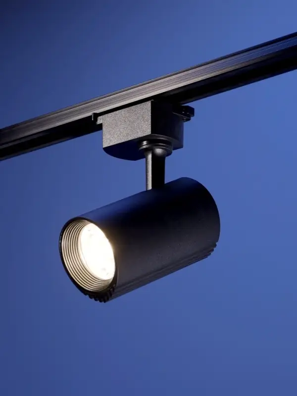 Трековый светильник Luazon lighting, TSL-102, deg, 20 Вт, 1600 Лм, 4000 K, чёрный, свечение нейтральное белое