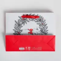 Пакет ламинированный «Новогодний котёнок», MS 23 х 18 х 8 см