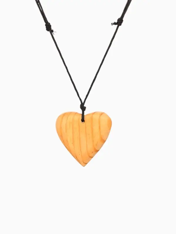 Кулон &laquo;Сердце&raquo;, дерево соно