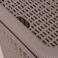 Корзина бельевая, 50 л, 42&times;31&times;56 см, с крышкой, МИКС