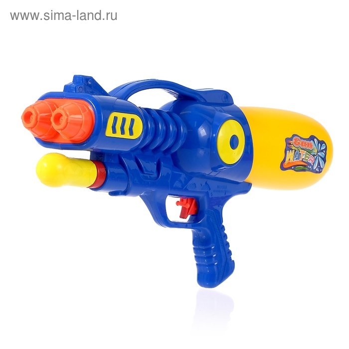 Водный пистолет &laquo;Буря&raquo;, с накачкой, 39 см, цвета МИКС