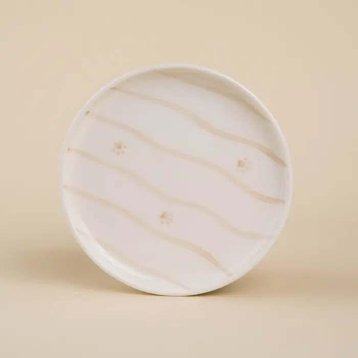 Тарелки SL Home &laquo;Гато&raquo;, d=18.5 см, набор 2 шт., фарфор, белые