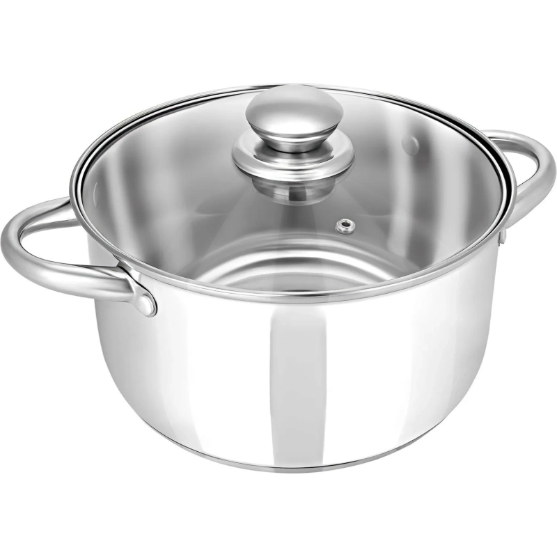 Кастрюля нерж Greta 2,5л , D=19cм, GS02253