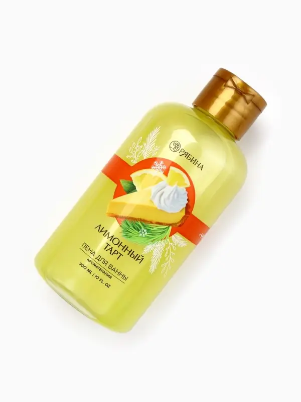 Пена для ванны, 300 мл, аромат лимонного тарта, Чистое счастье