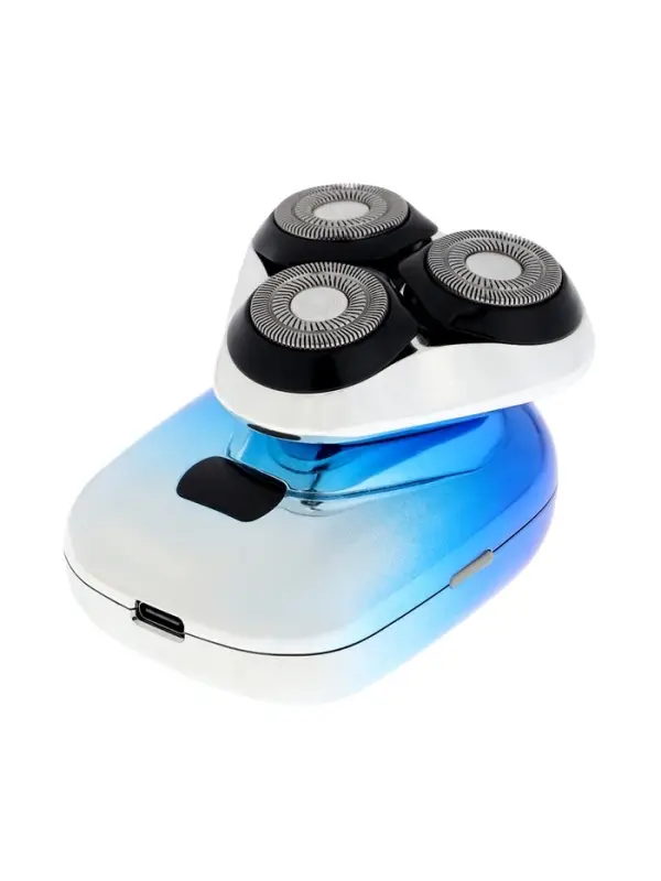 Электробритва LBR-10, 3 Вт, роторная, 3 головки, от АКБ