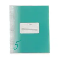 Тетрадь 18 листов в клетку Calligrata "Пятёрка", обложка мелованный картон, блок офсет, белизна 95%, МИКС