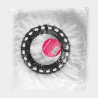 Насадка для швабры с отжимом - центрифугой Доляна, длина нитей 10 см, микрофибра, МИКС