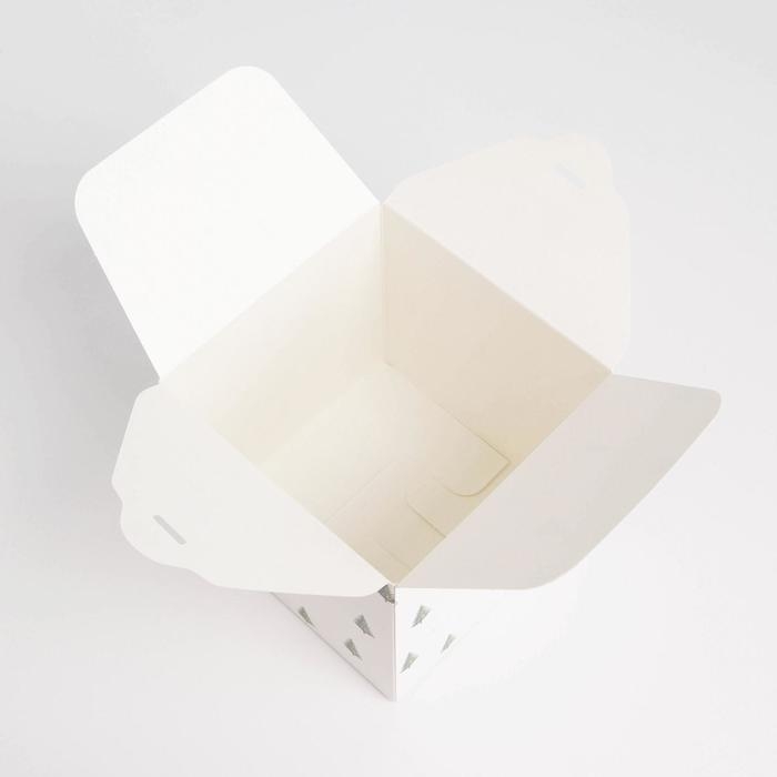 Коробка подарочная новогодняя складная «С новым годом», 12 х 12 х 12 см, Новый год