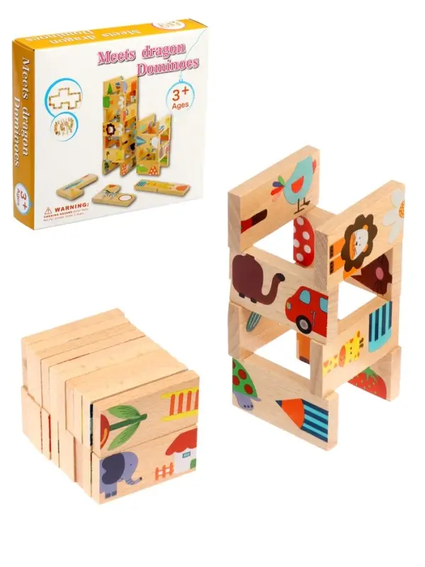 Обучающая игра "Домино половинки"