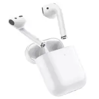 Наушники беспроводные Hoco EW41, TWS, вкладыши, Bluetooth 5.3, 35/350 мАч, белые