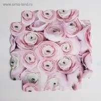 Коробка для печенья, кондитерская упаковка с PVC крышкой, My best wishes, 15 х 15 х 3 см
