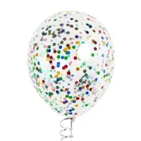 Конфетти «Круг» металлик, 1 см, 50 г, МИКС