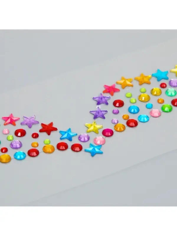 Наклейка - стразы &laquo;Украшение для ключиц&raquo;, 11.6&times;18 см, МИКС