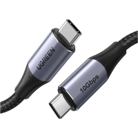 Кабель UGREEN для зарядки и передачи данных USB C 3.1 Gen 2 5A, 1 м (80150)