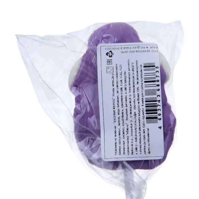 Карамель на палочке «Веселая ферма» микс 28 г Карамель на палочке «Веселая ферма» микс 28 г