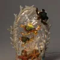 Фигура светодиодная &laquo;Черепашки&raquo; 8.5&times;17&times;23 см, музыка
