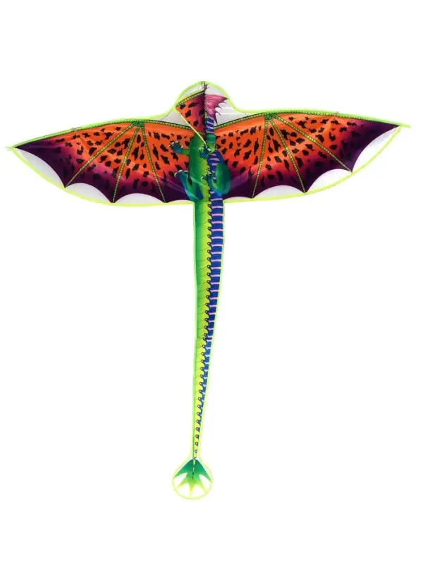 Воздушный змей Funny toys &laquo;Дракон&raquo;, с леской, МИКС