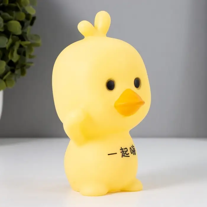 Фигурка светящаяся RISALUX «Утёнок», LED-ночник, от батареек, жёлтый, 7×8×13.5 см Фигурка светящаяся RISALUX «Утёнок», LED-ночник, от батареек, жёлтый, 7×8×13.5 см