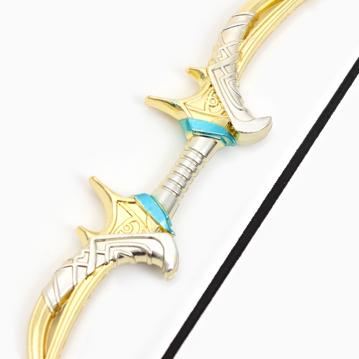 Сувенирное оружие мини Сувенирное оружие мини "Лук Геншин" брелок, 26см, золотой