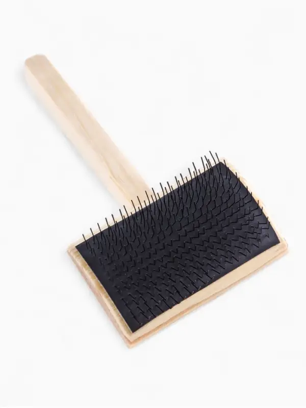 Щетка-пуходёрка деревянная ZOONIK полукруглая, большая, 85×55 см Щетка-пуходёрка деревянная ZOONIK полукруглая, большая, 85×55 см