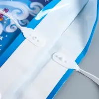 Пакет подарочный новогодний &laquo;Ночка&raquo;, полиэтиленовый с пластиковой ручкой, 40&times;44 см