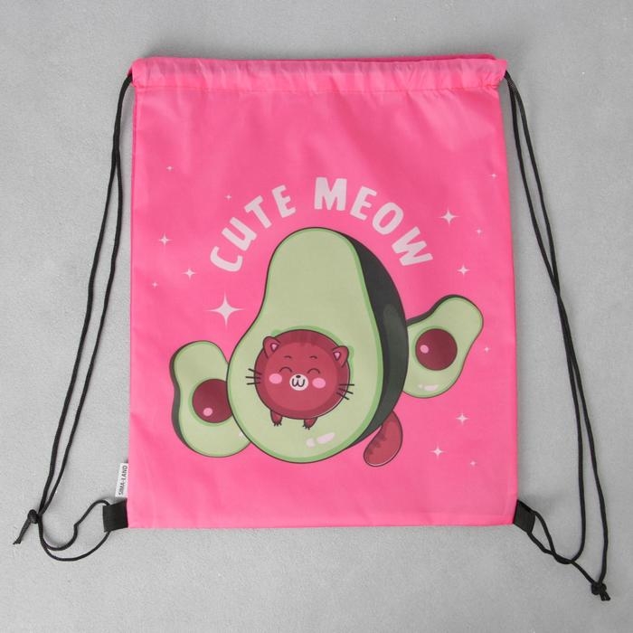 Мешок для обуви Cute meow 43×33 см Мешок для обуви Cute meow 43×33 см