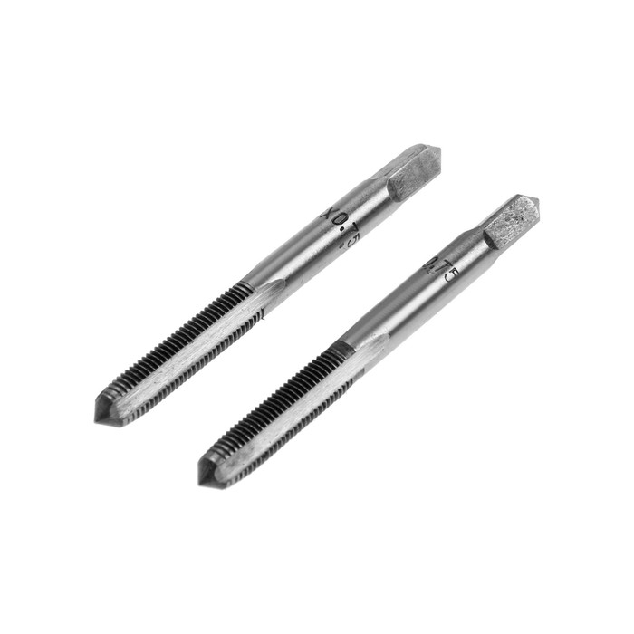 Метчики метрические ручные ТУНДРА, М6 х 0.75 мм, комплект из 2 шт. Метчики метрические ручные ТУНДРА, М6 х 0.75 мм, комплект из 2 шт.