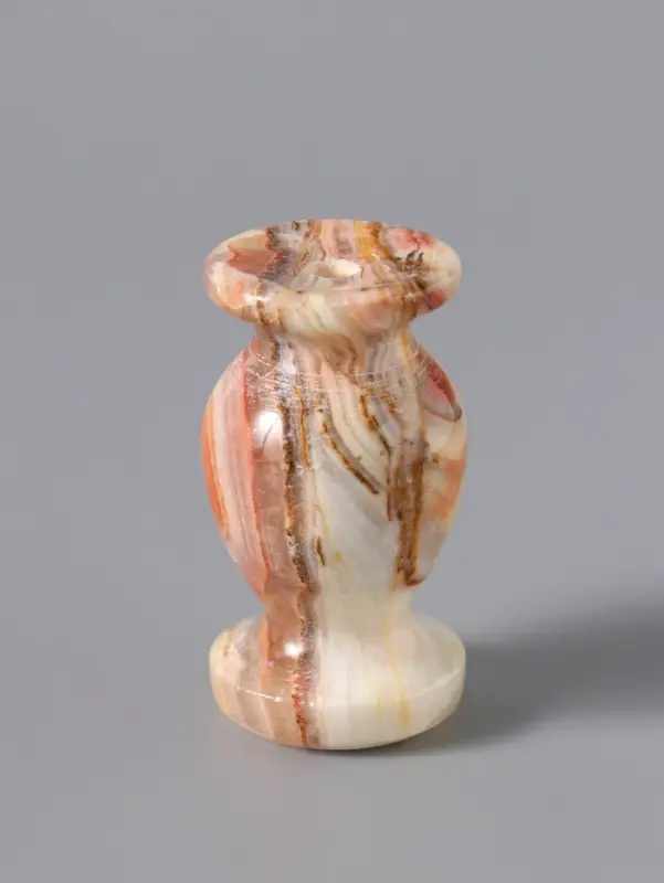 Набор Церковных подсвечников, 6 шт, 3&times;4.5 см, оникс