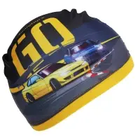 Шапочка для плавания детская ONLYTOP Swim GO, тканевая, обхват 46-52 см