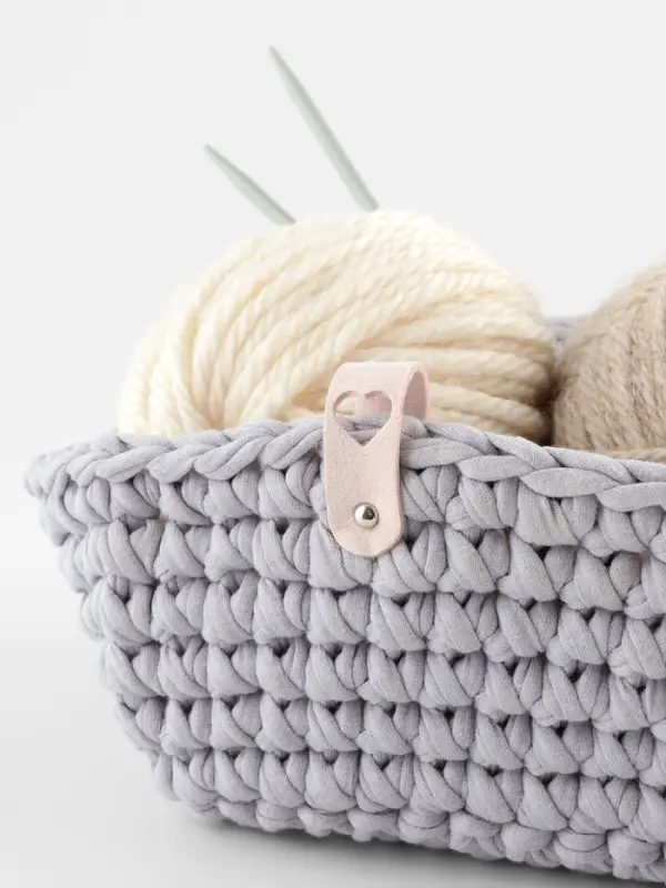 Бирка с кнопкой &laquo;Сердце&raquo; TEIRA, 8&times;1.5 см, 10 шт., нежно-розовая